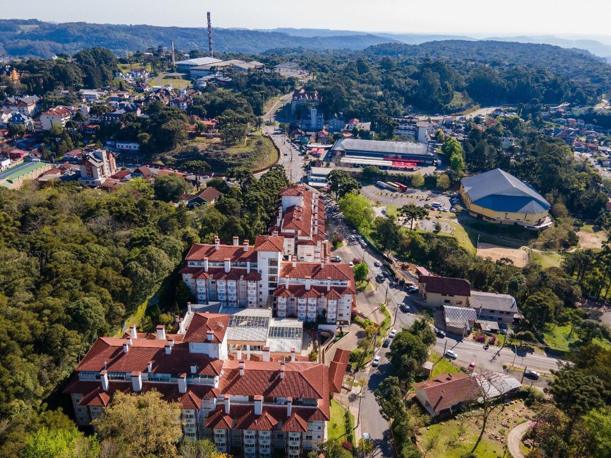Apto No Centro De Gramado Com Piscina Termica מראה חיצוני תמונה